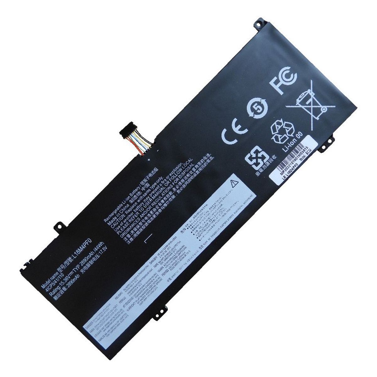 GENERICO - BATERIA PARA LENOVO L18D4PF0 L18C4PF0 L18M4PF0 45Wh 1536V 4 CELDAS 135-IWL 135-IML INT