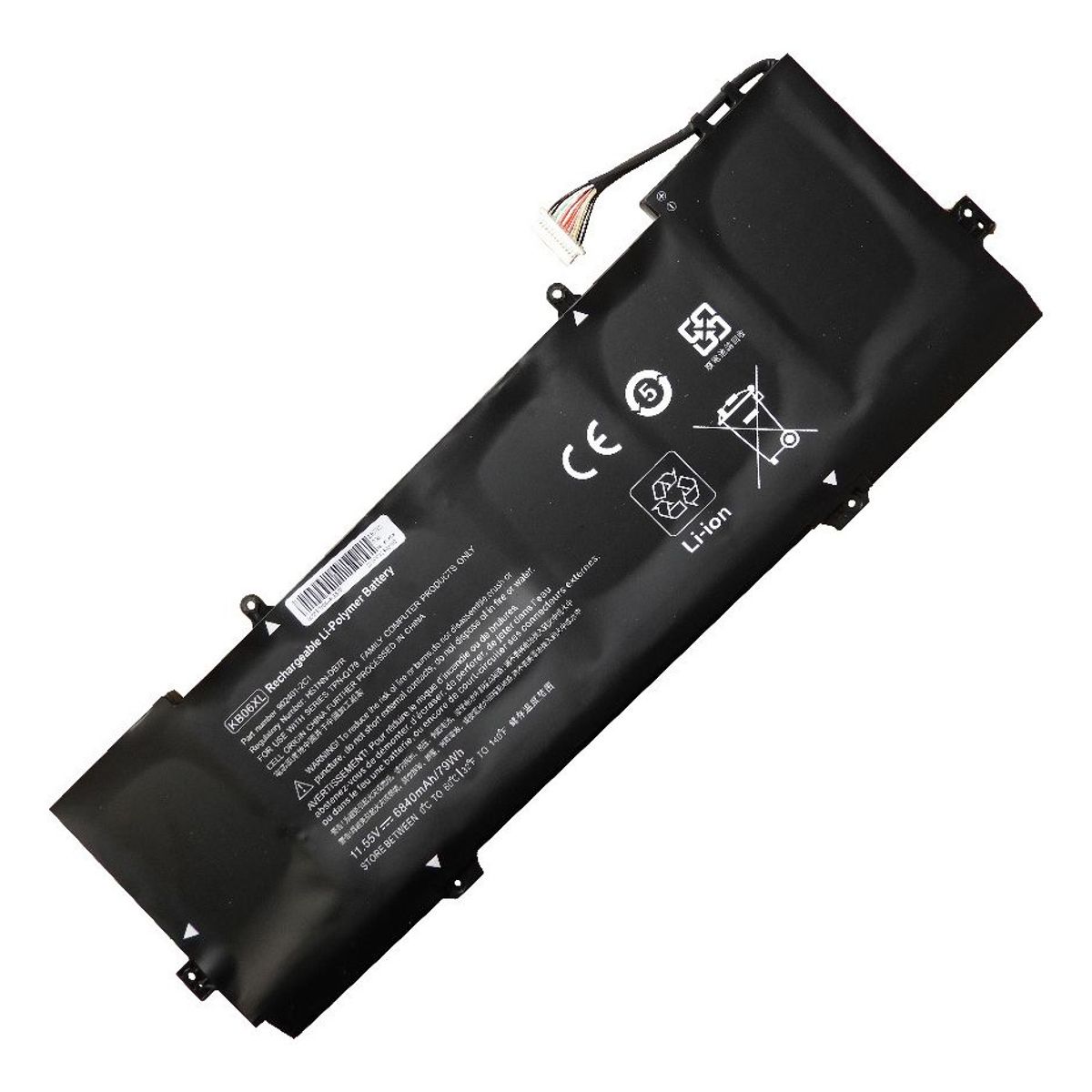 GENERICO - BATERIA PARA HP HSTNN-DB7R KB06XL 792Wh 1155V 6 CELDAS X360 15-BL INT
