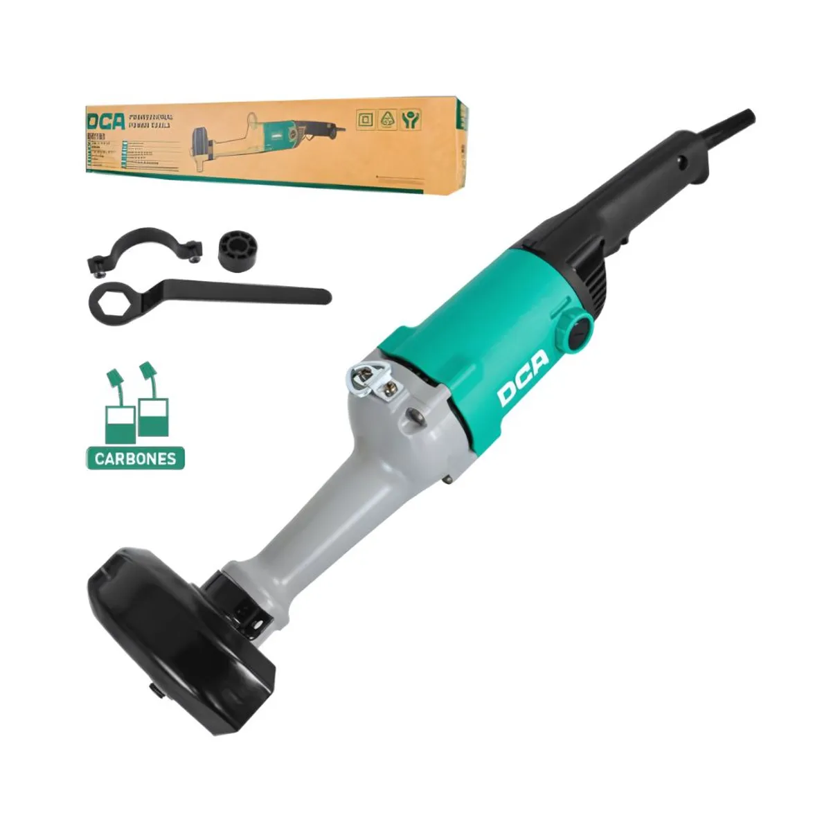 DCA - Amoladora Recta 6 pulg 1020W 150MM 20MM 5000MIN - ASS150