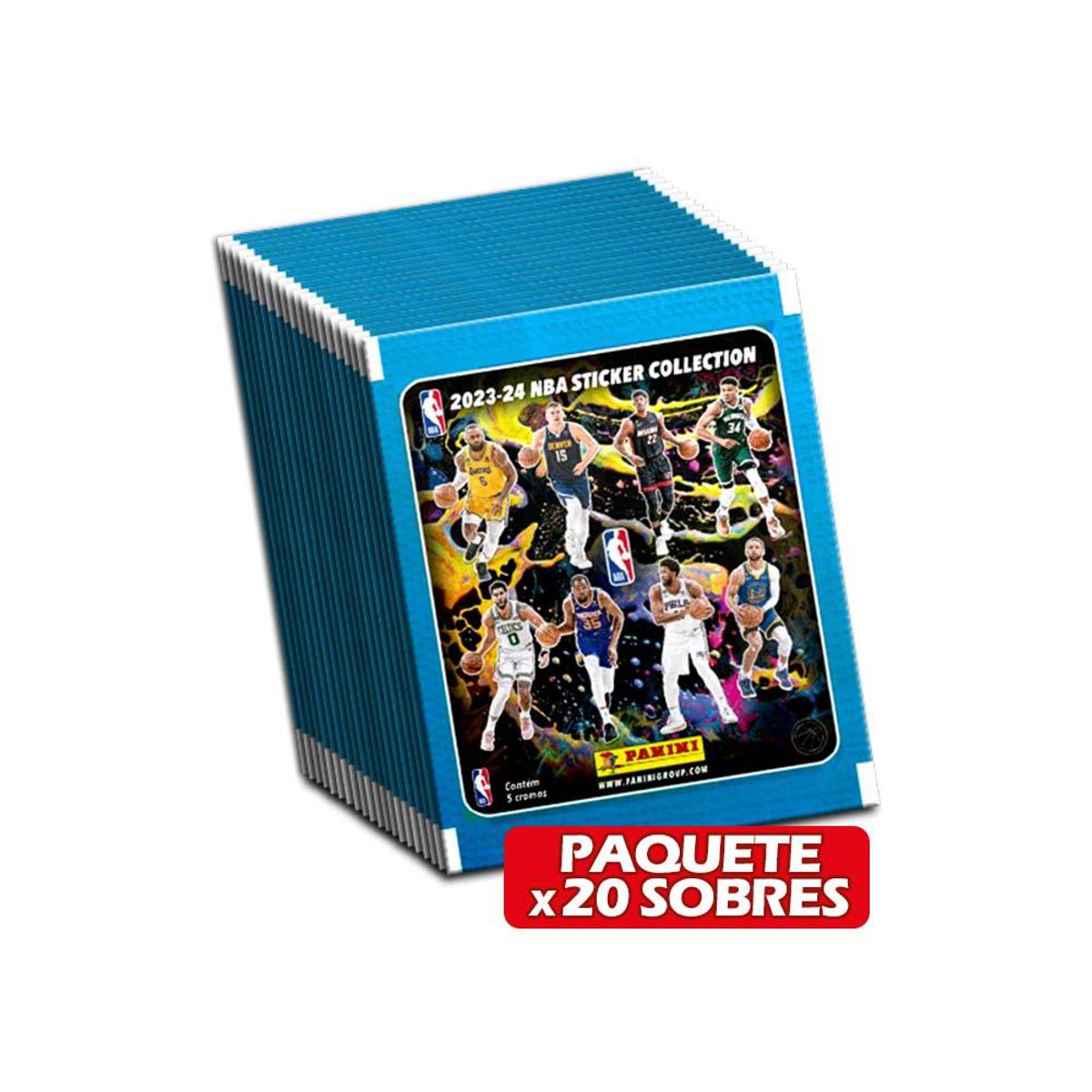 PANINI - NBA, 1 paquete x 20 sobres
