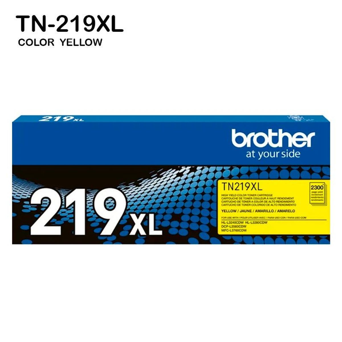 BROTHER - Toner Brother TN-219XL Yellow Original 2300 pag.TN 219XL