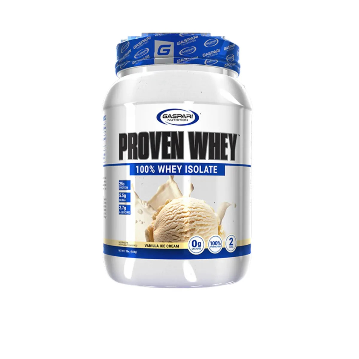 GASPARI NUTRITION - Proteina Isolatada Proven 2 libras Vainilla