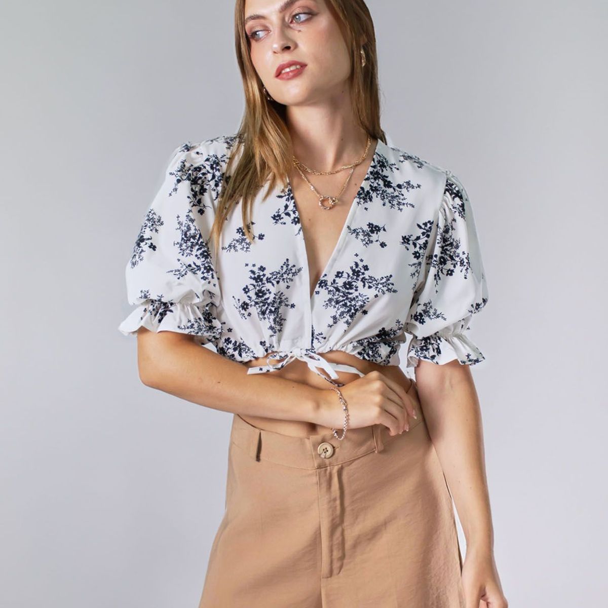 EQUI - Blusa Zinnia Crop EQUI