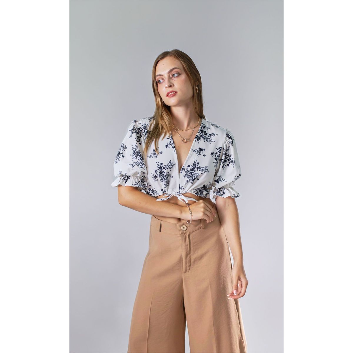 EQUI - Blusa Zinnia Crop EQUI