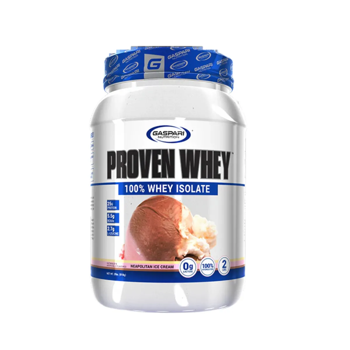 GASPARI NUTRITION - Proteina Proven  2lbs Sabor Napolitano Gaspari Nutrition