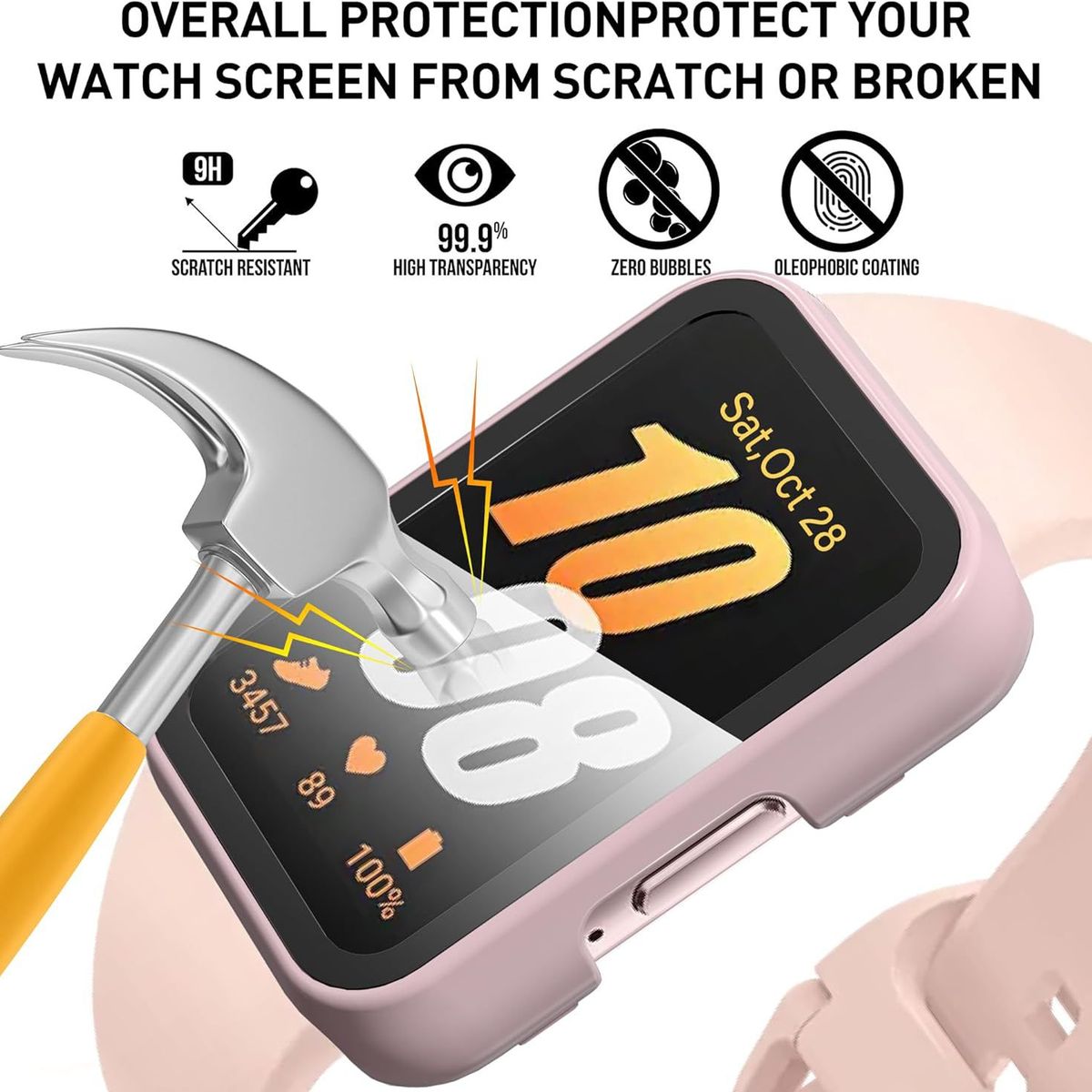 GENERICO - Bumper Para  Samsung Galaxy Fit 3 - Rosado