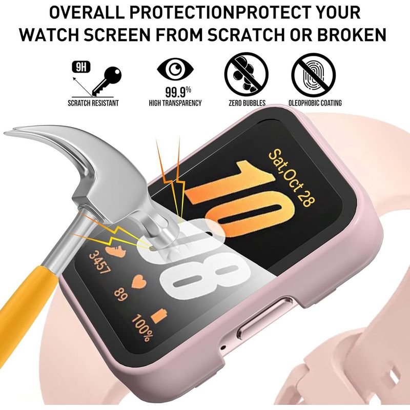 GENERICO - Bumper Para  Samsung Galaxy Fit 3 - Rosado