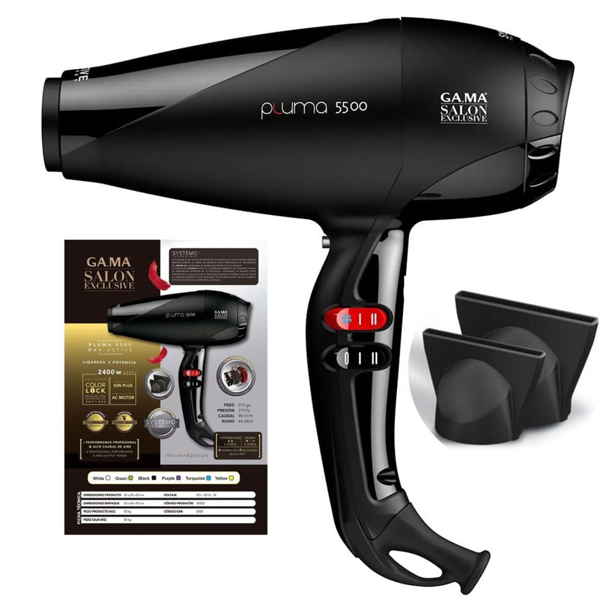 GAMA - SECADORA PROFESIONAL PLUMA