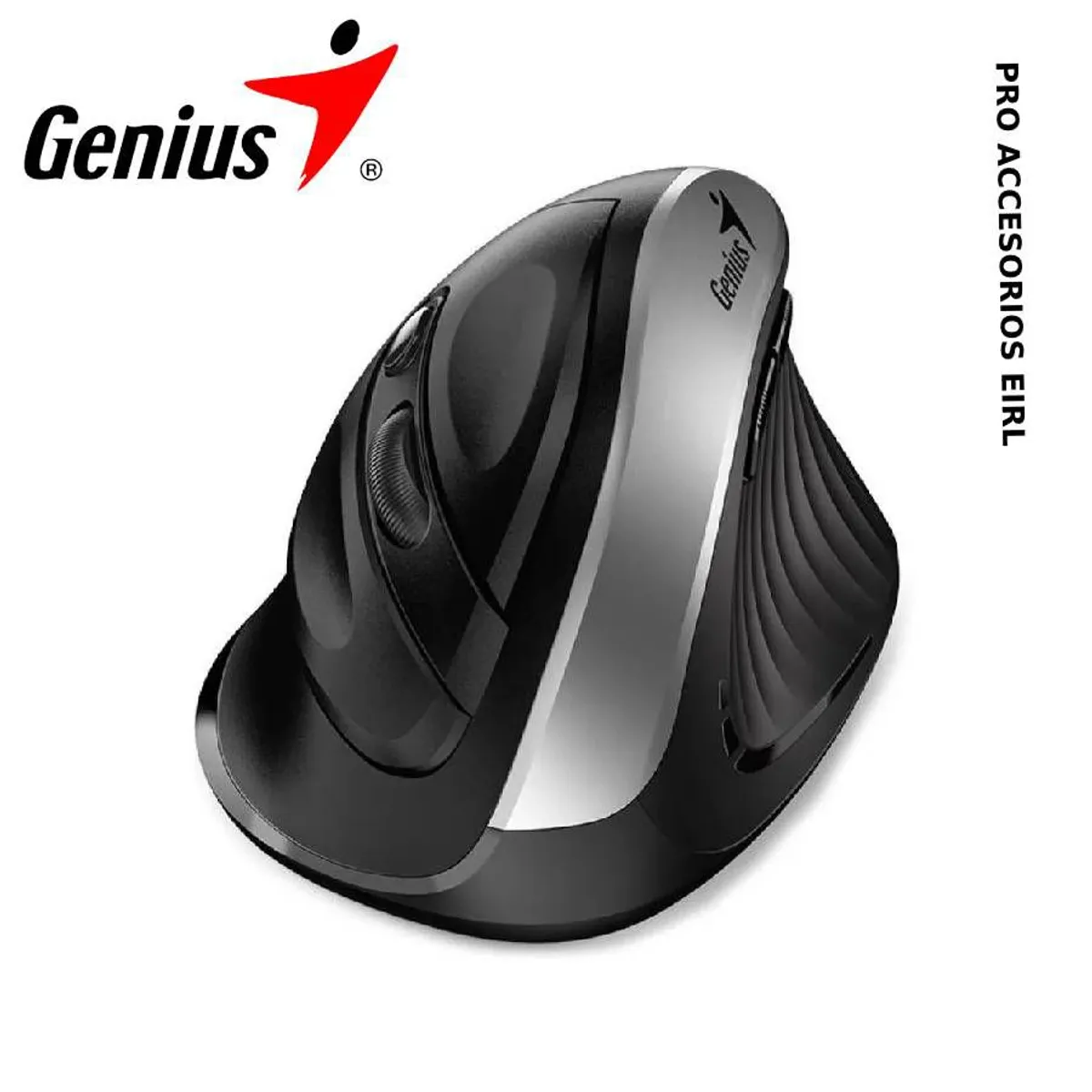 GENIUS - Mouse Vertical Inalámbrico Genius Ergo 8250S Diseño Ergonómico