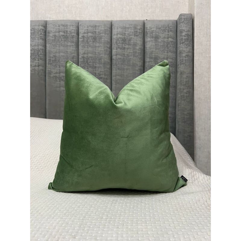 MAP DESIGN HOME - Funda De Cojin Montreal Verde Oliva 45 x 45 cm