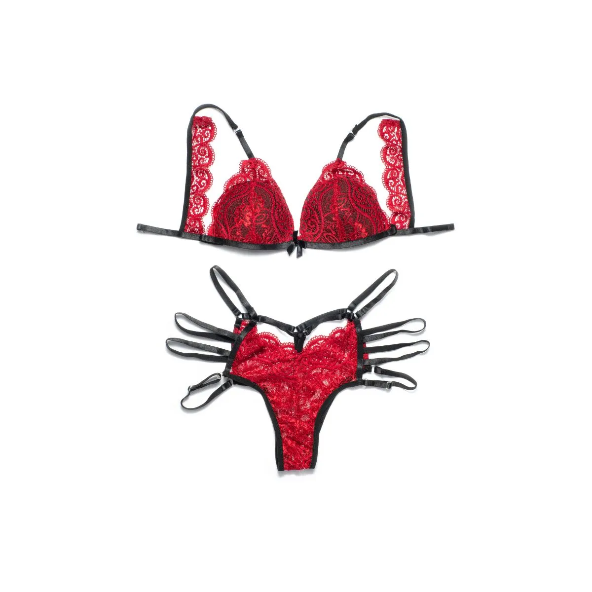 GENERICO - Lencería Sexy Mujer Dos Piezas - Talla L