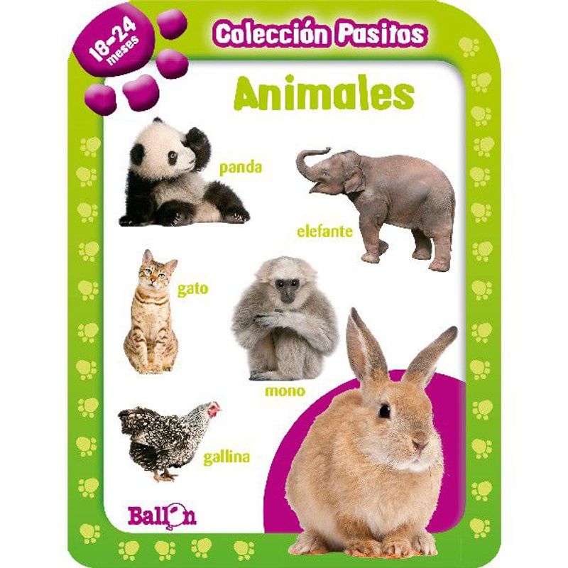 GENERICO - ANIMALES COLECCION PASITOS 18 A 24 MESES