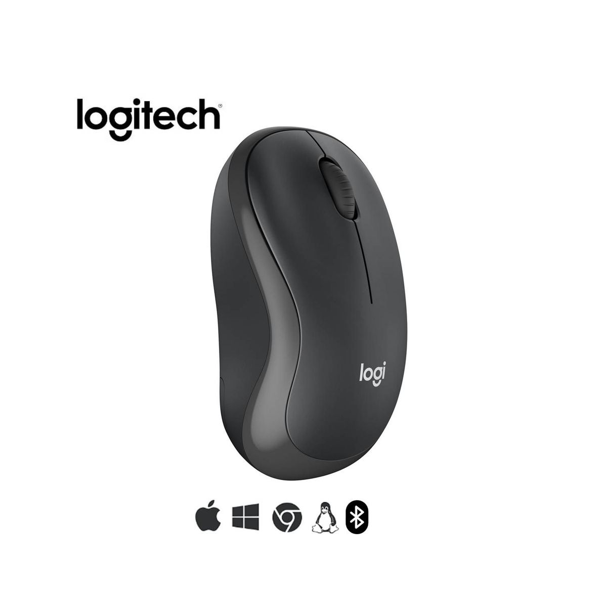 LOGITECH - MOUSE LOGITECH M240 SILENT WIRELESS BLUETOOTH BLACK