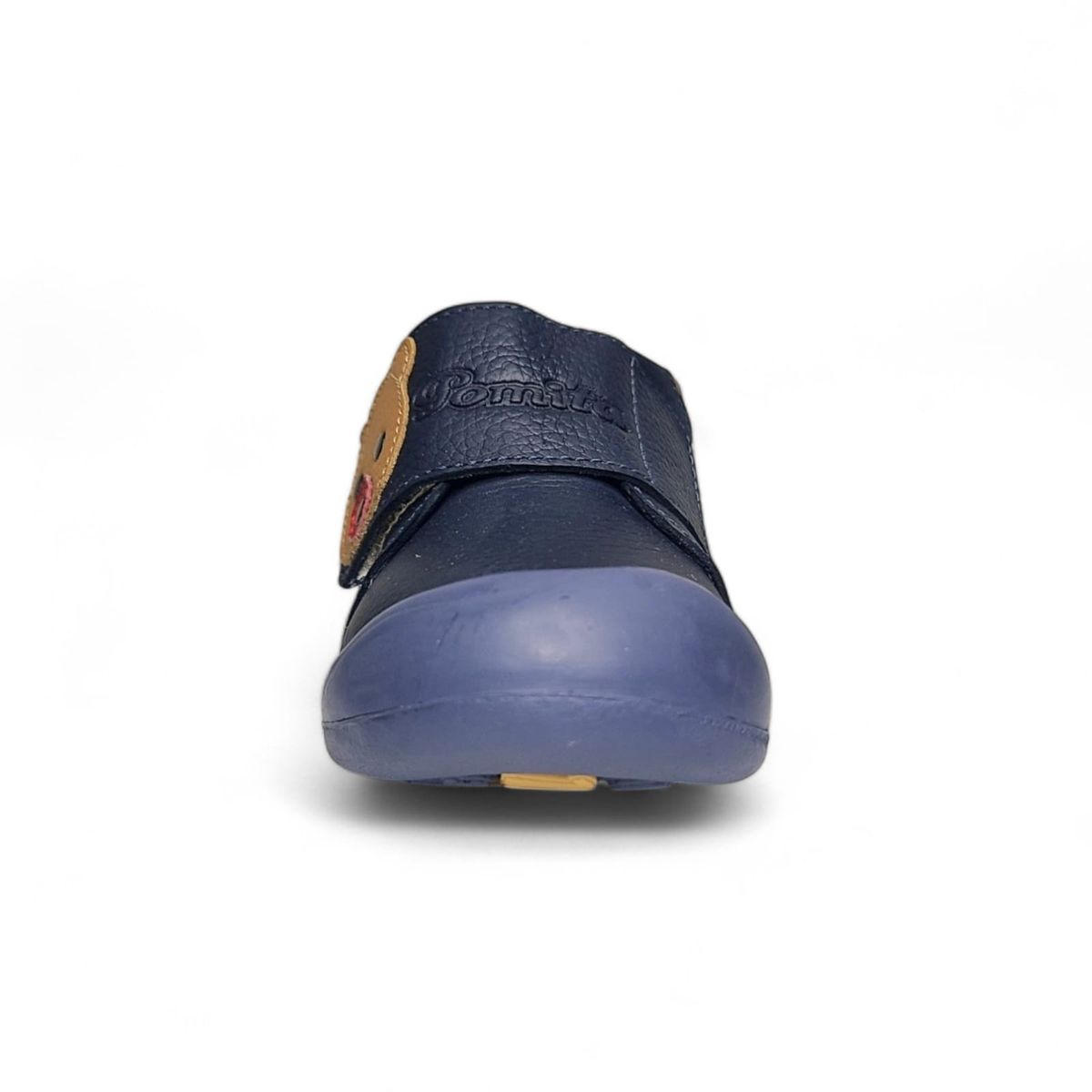 GENERICO - Zapato semi-ortopédico pega osito con gateador azul para niño bebé