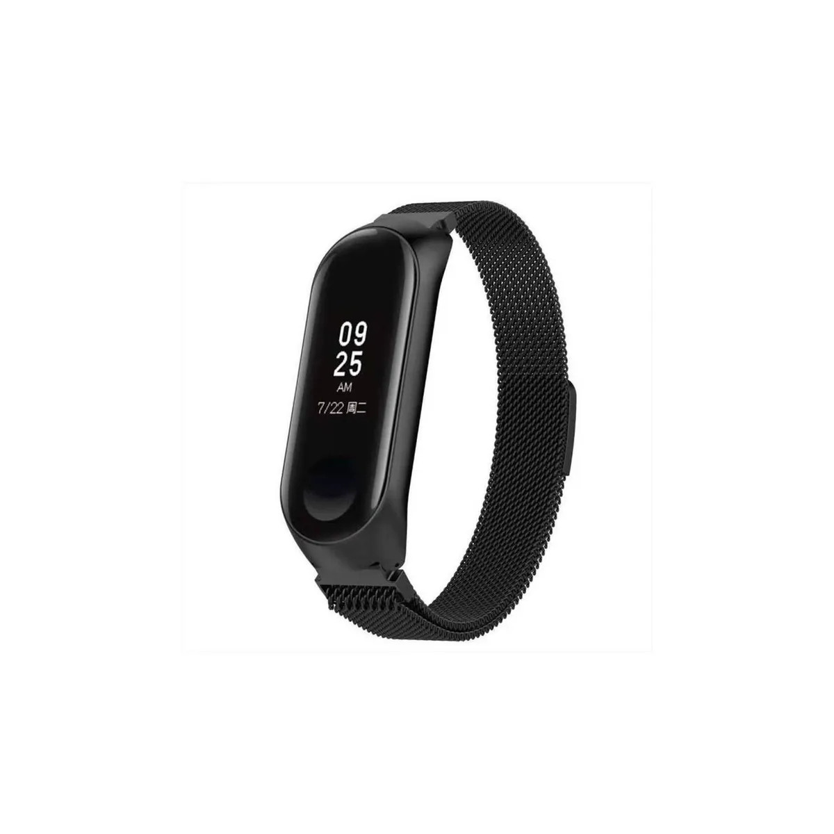 GENERICO - Correa de Metal para Xiaomi Mi Band 7 - Negro