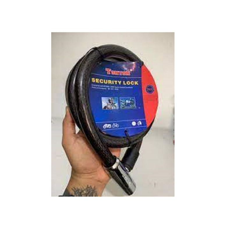 GENERICO - CADENA DE SEGURIDAD 10MM PARA BICICLETA
