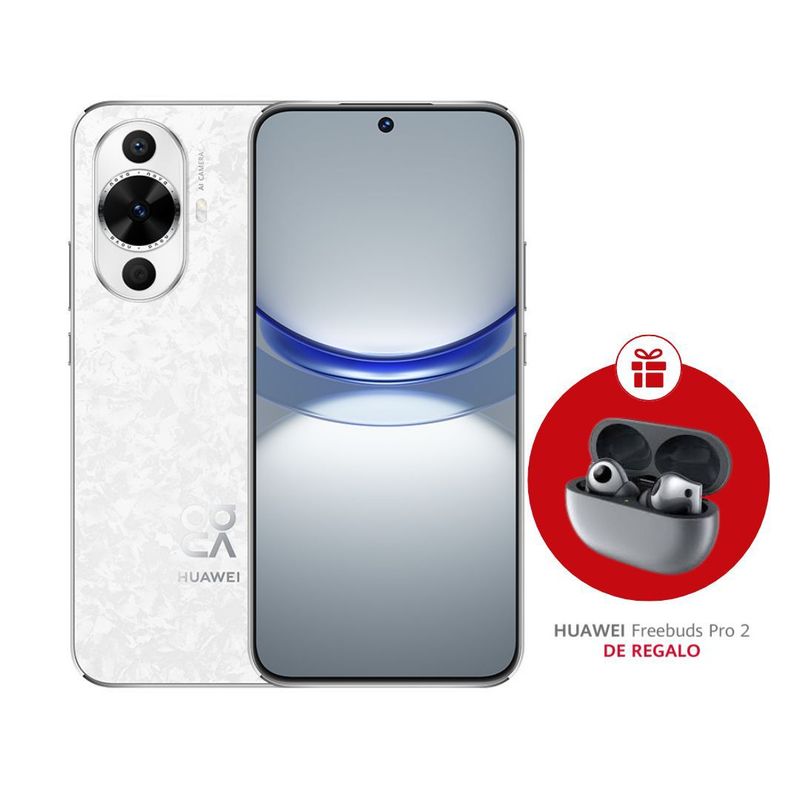 HUAWEI - HUAWEI Smartphone Nova 12s Blanco 8GB 256GB Dual Sim + Regalo FreeBuds Pro 2.-