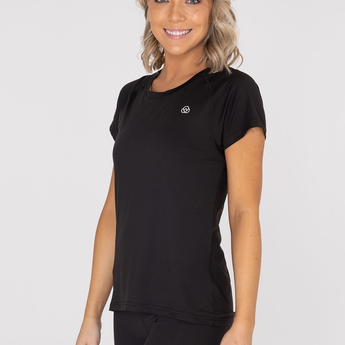 BSOUL - Polo Bsoul Para Mujer T-Shirt Round Neck Negro BSOUL