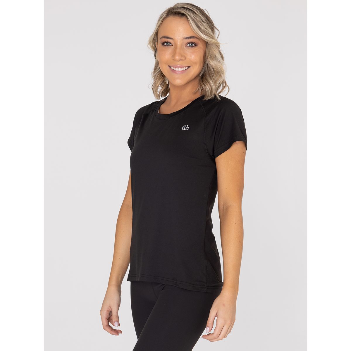BSOUL - Polo Bsoul Para Mujer T-Shirt Round Neck Negro BSOUL