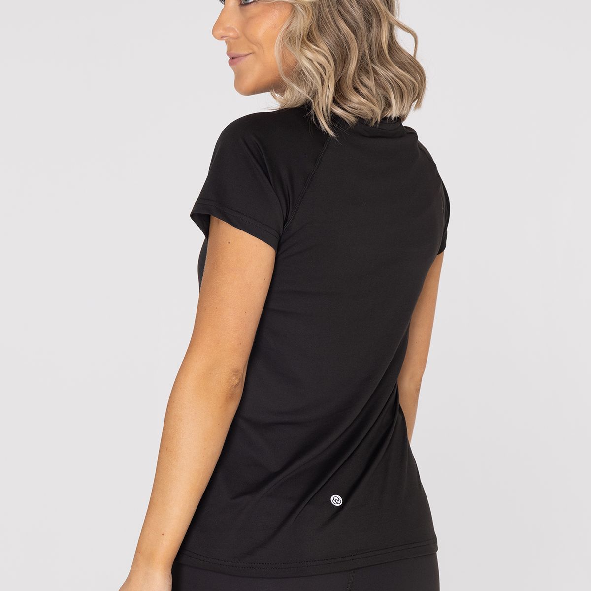 BSOUL - Polo Bsoul Para Mujer T-Shirt Round Neck Negro BSOUL