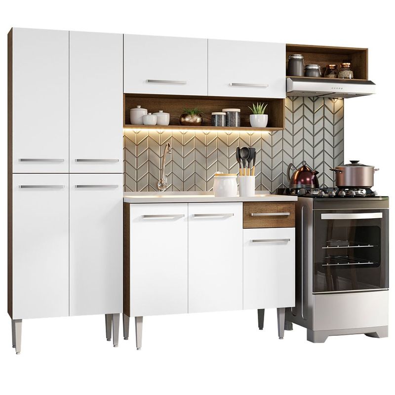 MADESA - Mueble de Cocina Integral Emilly 229 cm - Con Lavadero 12