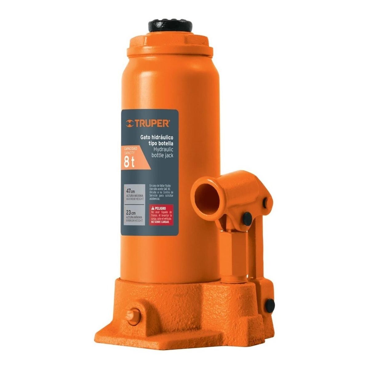 Truper - Gata botella de 8 toneladas Truper