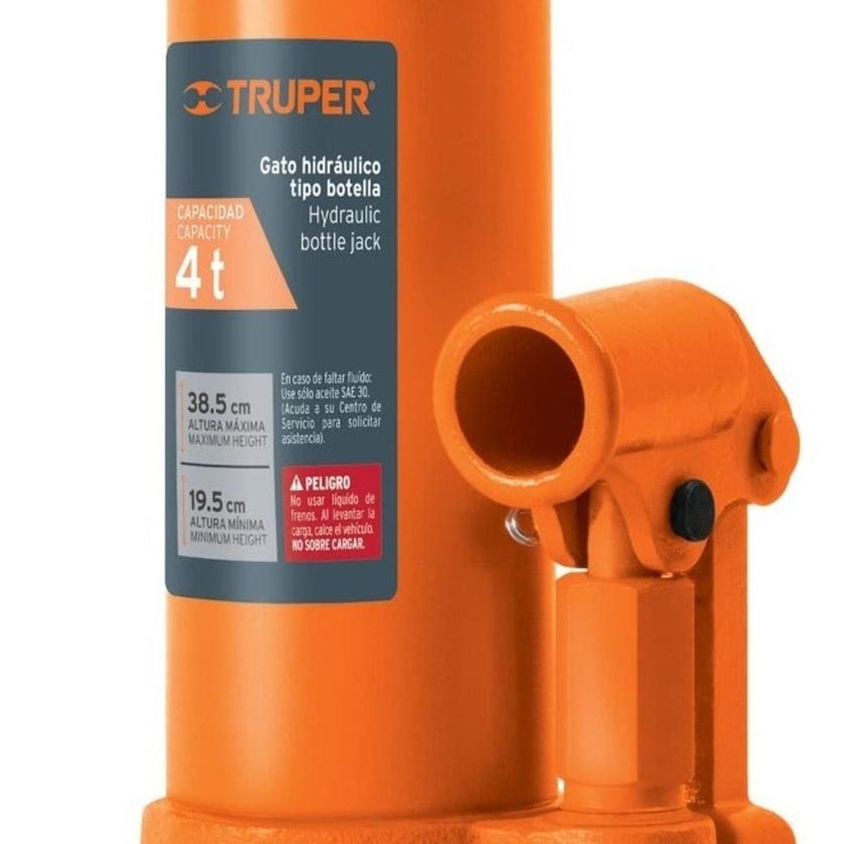 Truper - Gata botella de 4 toneladas Truper
