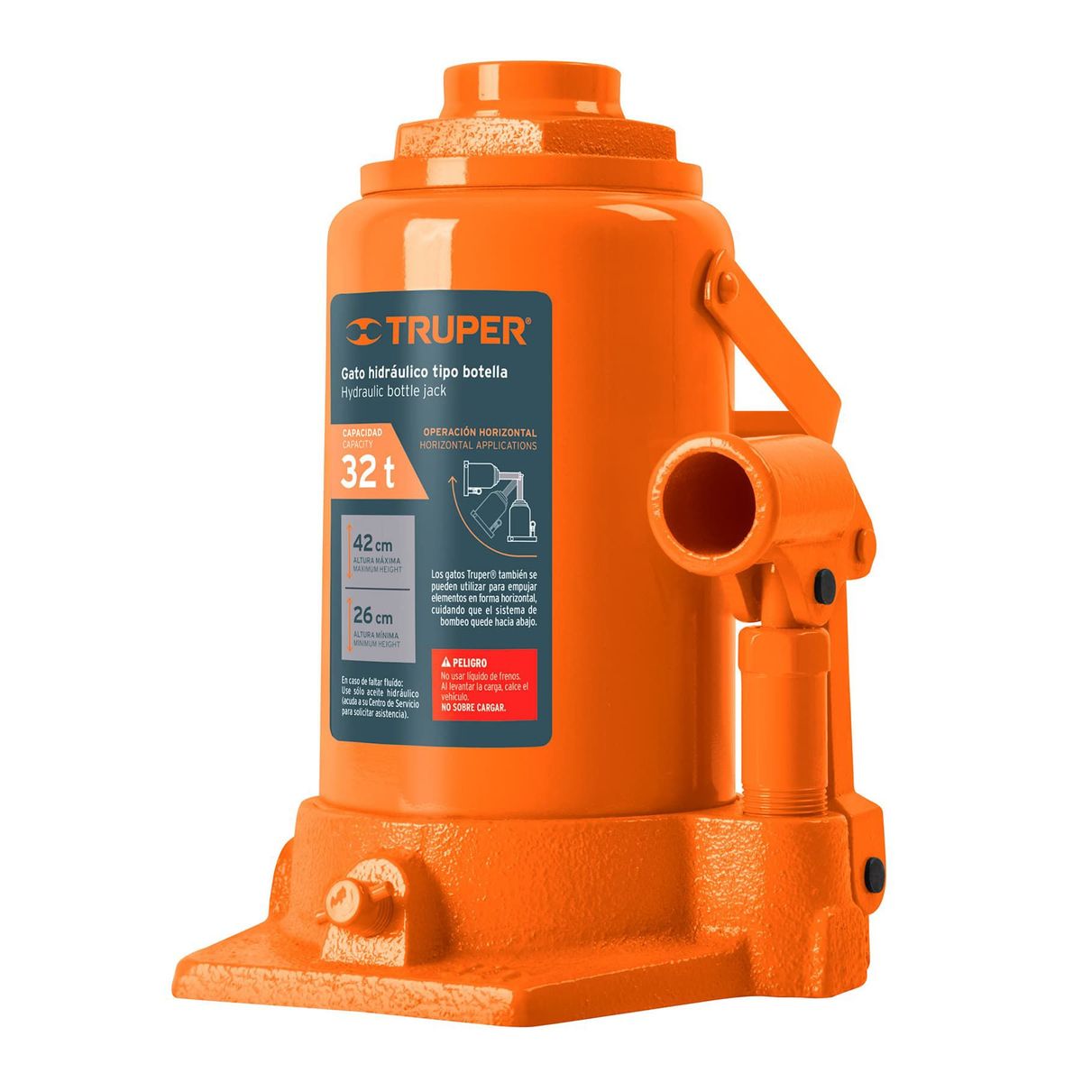 TRUPER - Gata botella de 32 toneladas Truper