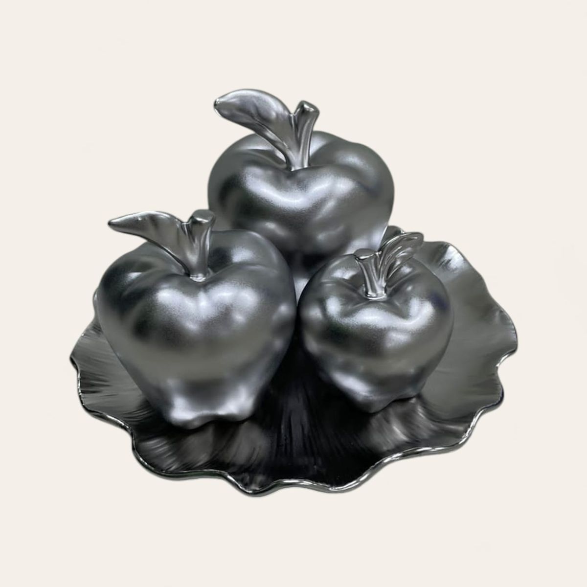 GENERICO - Adornos Centros de mesa Manzanas & Plato