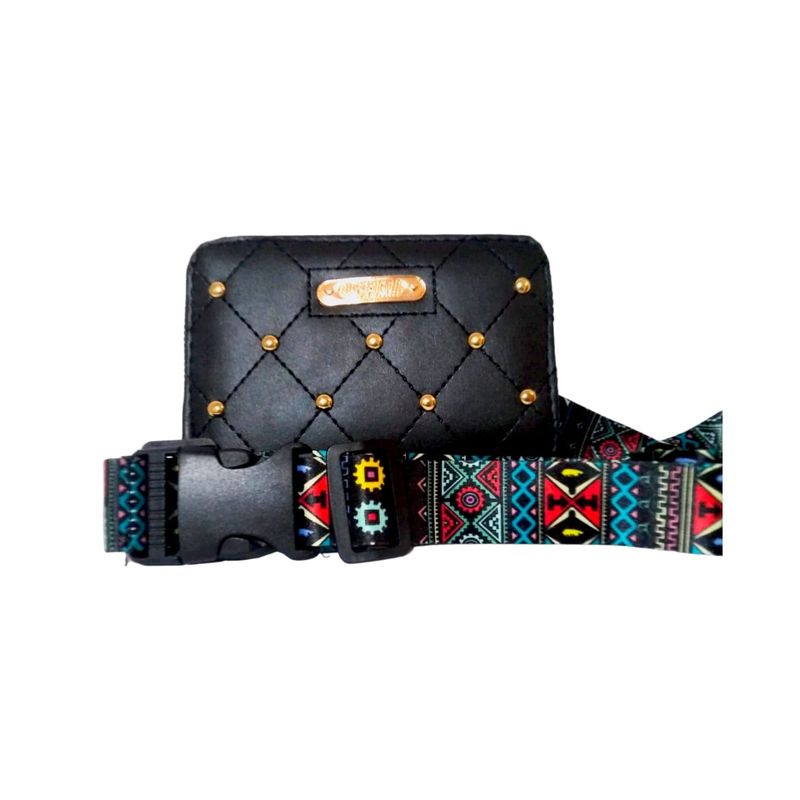 GENERICO - Riñonera - canguro para cintura con compartimentos