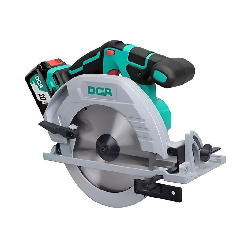 DCA - Sierra Circular Inalámbrica DCA 20V 40Ah  ADMY02-185 BM