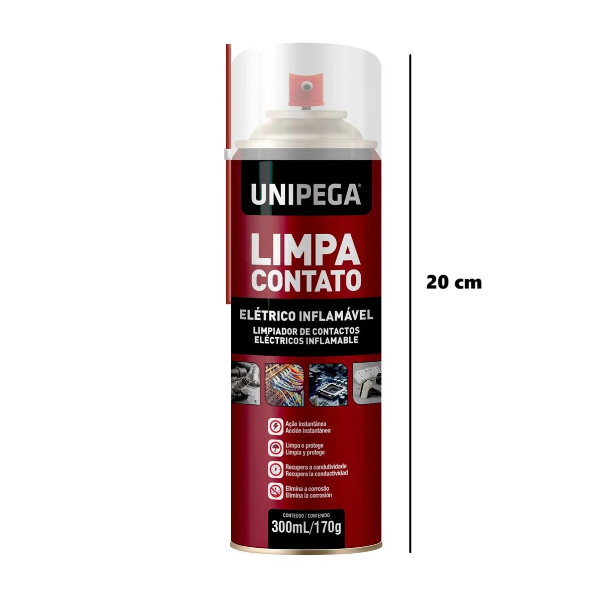 GENERICO - Limpia Contacto 300ml UNIPEGA