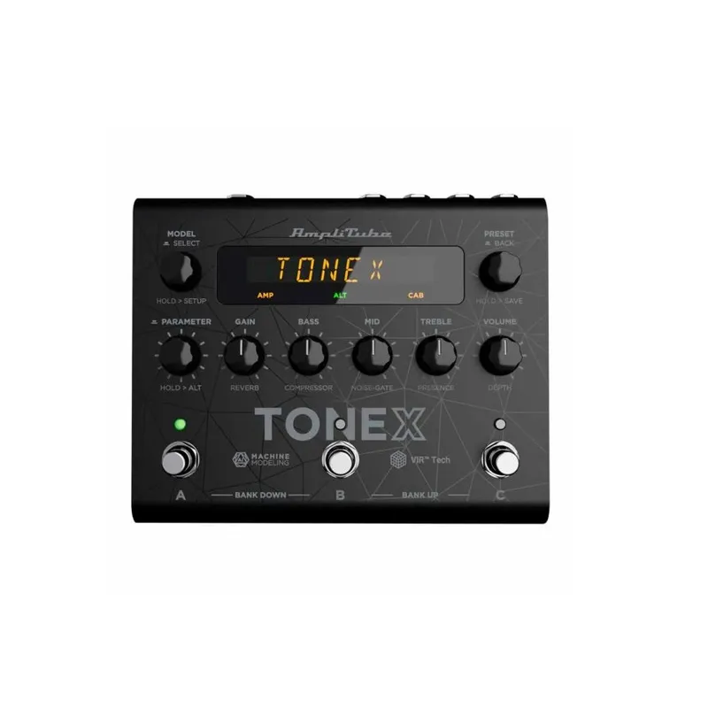 IK MULTIMEDIA - Pedal de efecto AmpliTube Modelador Gabinete TONEX negro