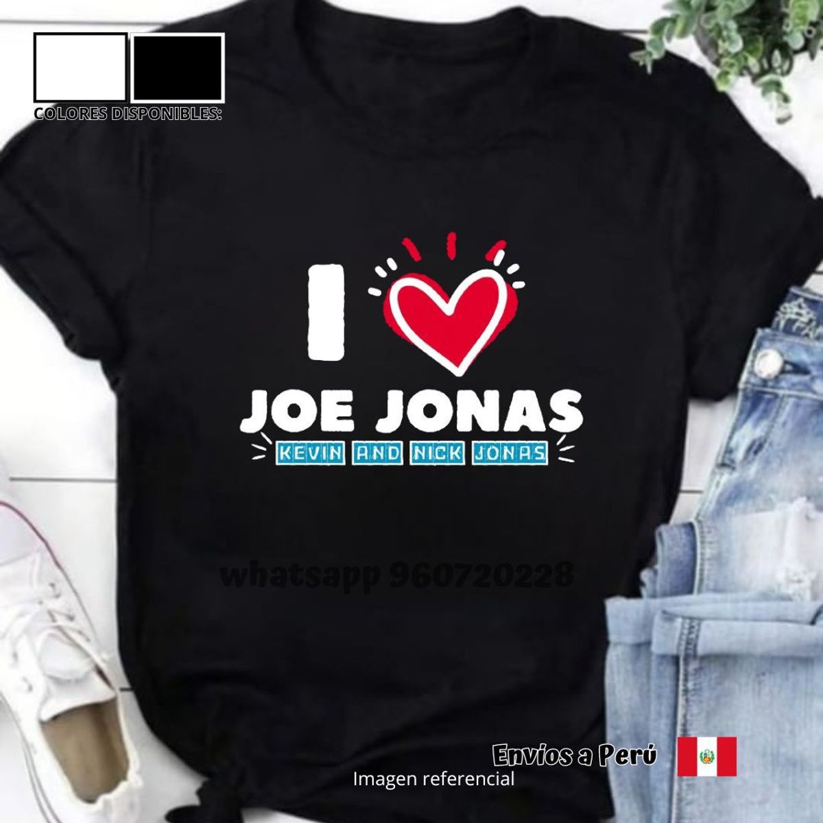 GENERICO - Polo Jonas Brothers Joe Jonas