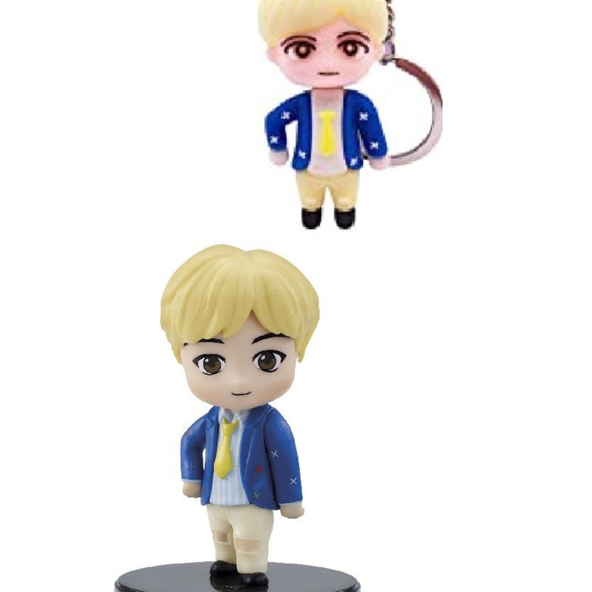 GENERICO - MUÑECO COLECCIONABLE CON LLAVERO BTS JIN