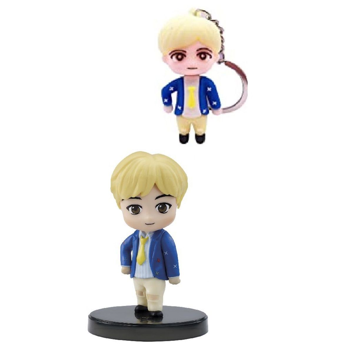 GENERICO - MUÑECO COLECCIONABLE CON LLAVERO BTS JIN