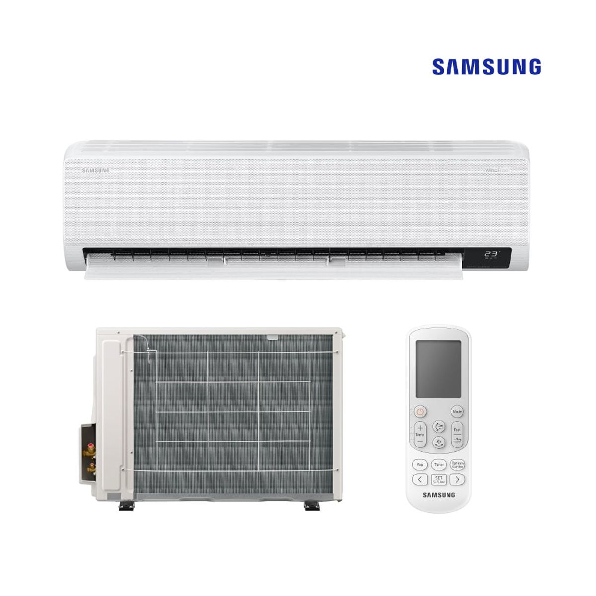 SAMSUNG - Aire Acondicionado Samsung Split Pared Windfree de 24000 BTUH Frío Solo