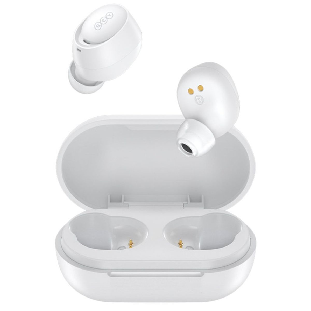 QCY - Auriculares Inalámbricos Qcy T27 Arcbuds Lite Anc Activa 30h Blanco