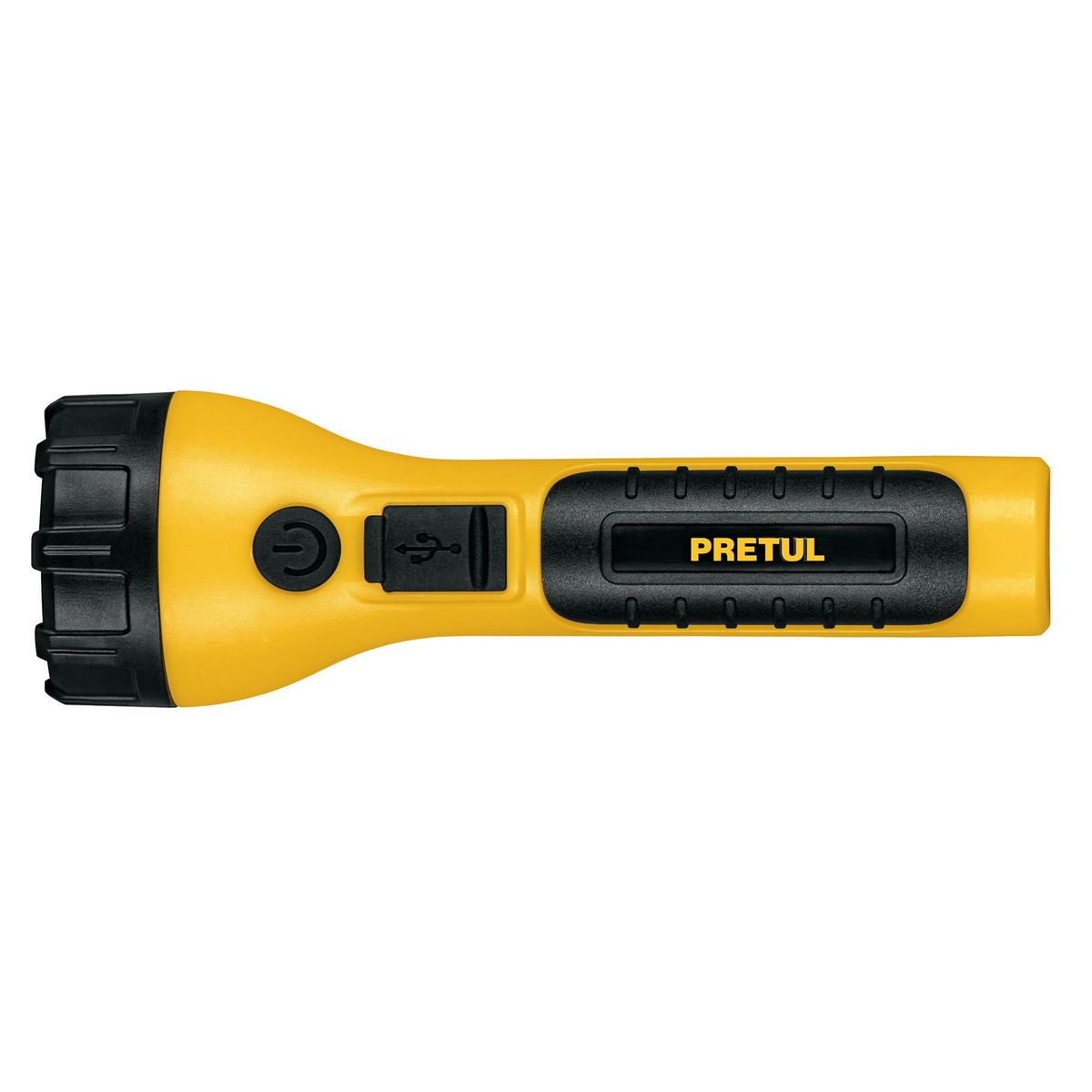 PRETUL - Linterna Plástica Recargable de LED, 120 lúmenes, Pretul 26101