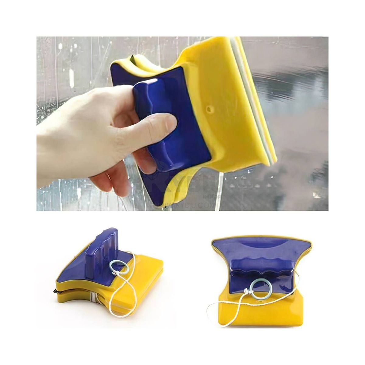 GENERICO - Limpiador de Vidrios y Lunas Magnetico