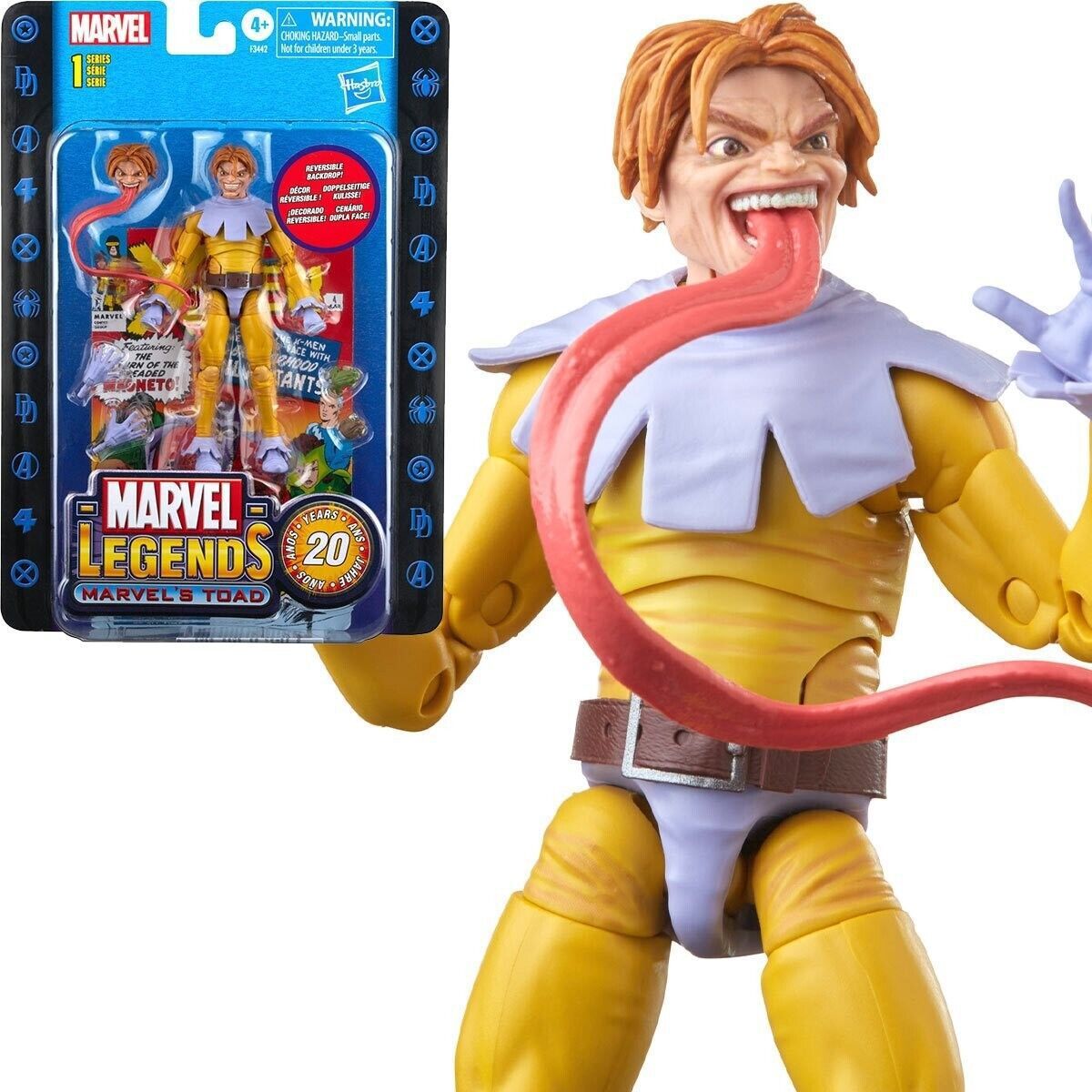 MARVEL - Figura de Coleccion X-Men Marvel Legends Retro Toad