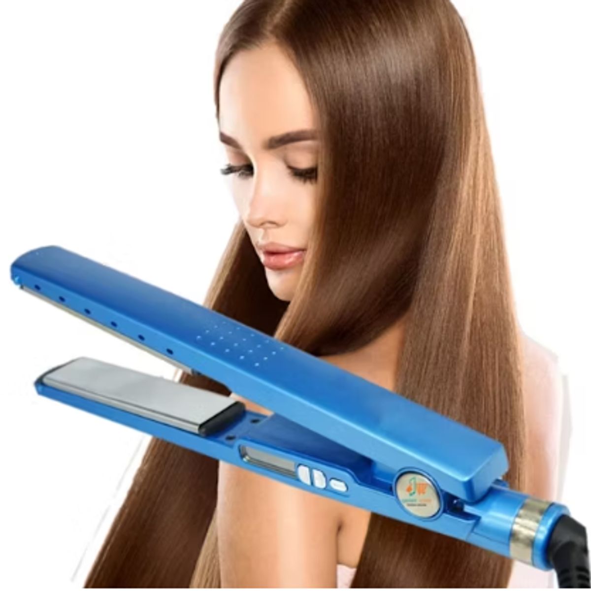 GENERICO - Plancha de cabello profesional Nano Titanium generica