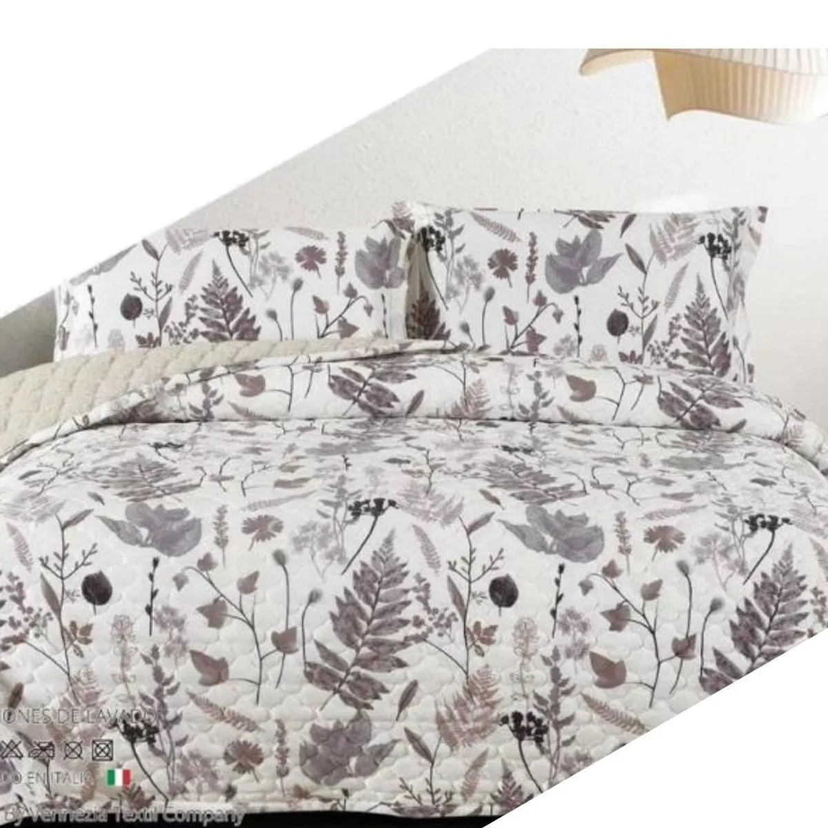 VENEZIA - CUBRECAMA VICENZA CON CARNERO DE 2 PLAZAS