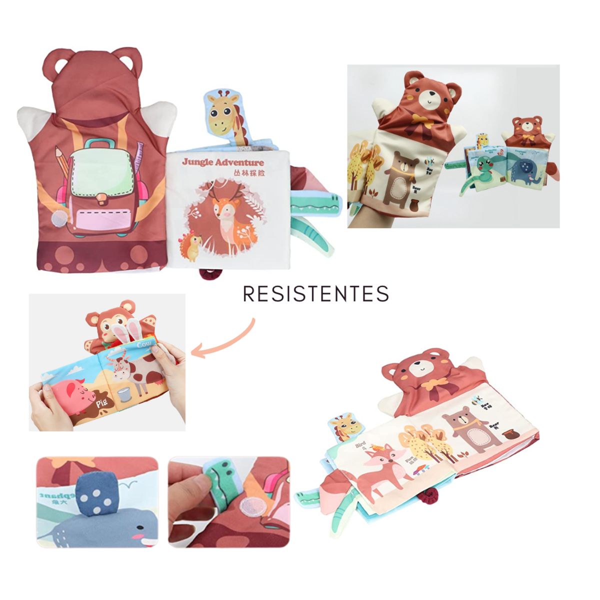 GENERICO - Libro Marioneta Monito