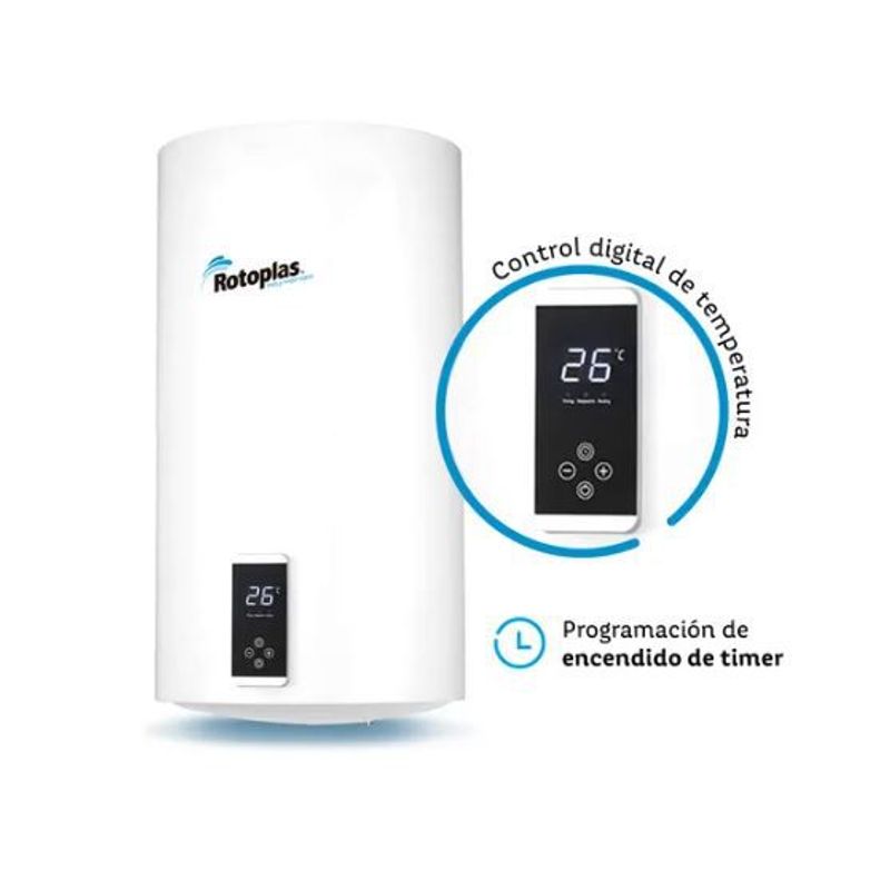 ROTOPLAS - Terma Eléctrica Acumulacion Digiterma 100 litros