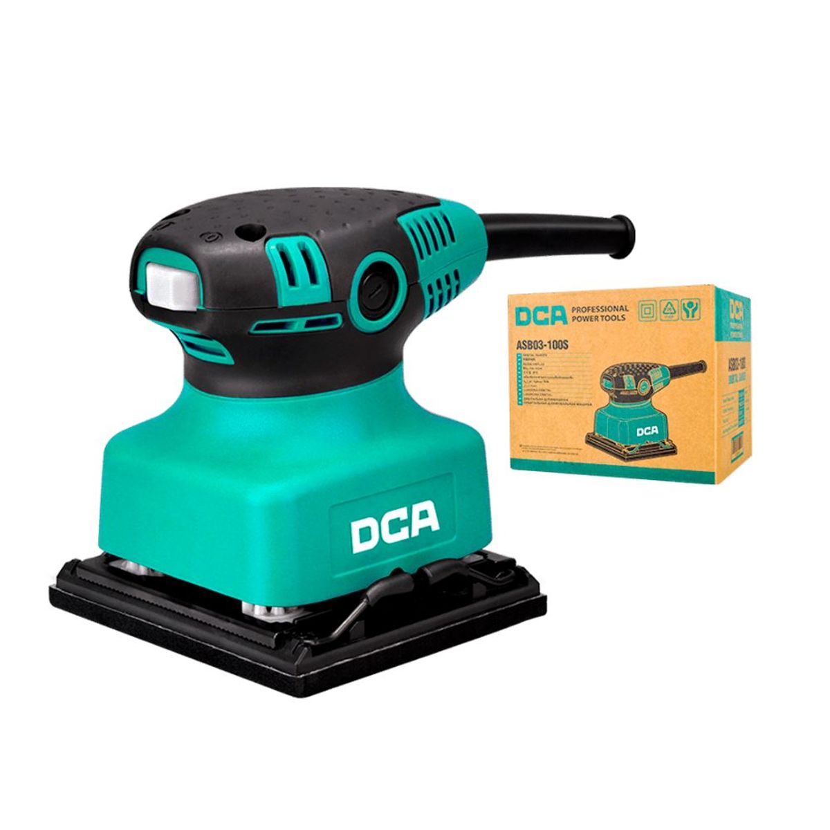 DCA - Lijadora orbital  240w 14000/Min 100X110MM Upgrande