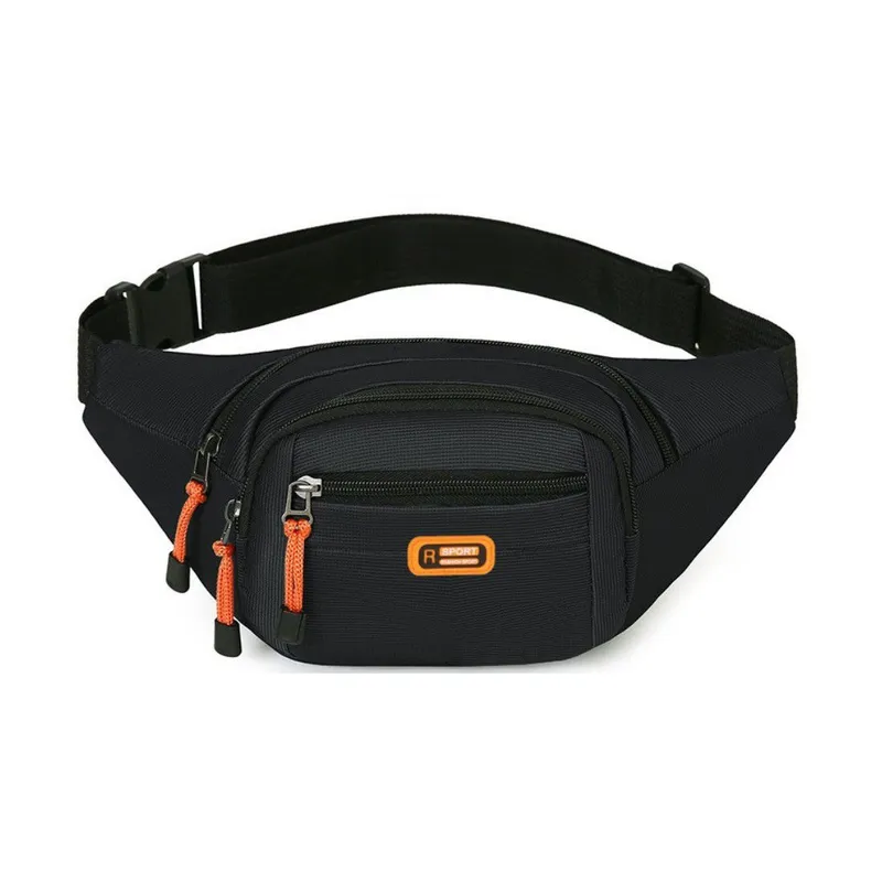 GENERICO - Riñonera Deportiva De 3 Bolsillos Para Hombre Mujer Canguro