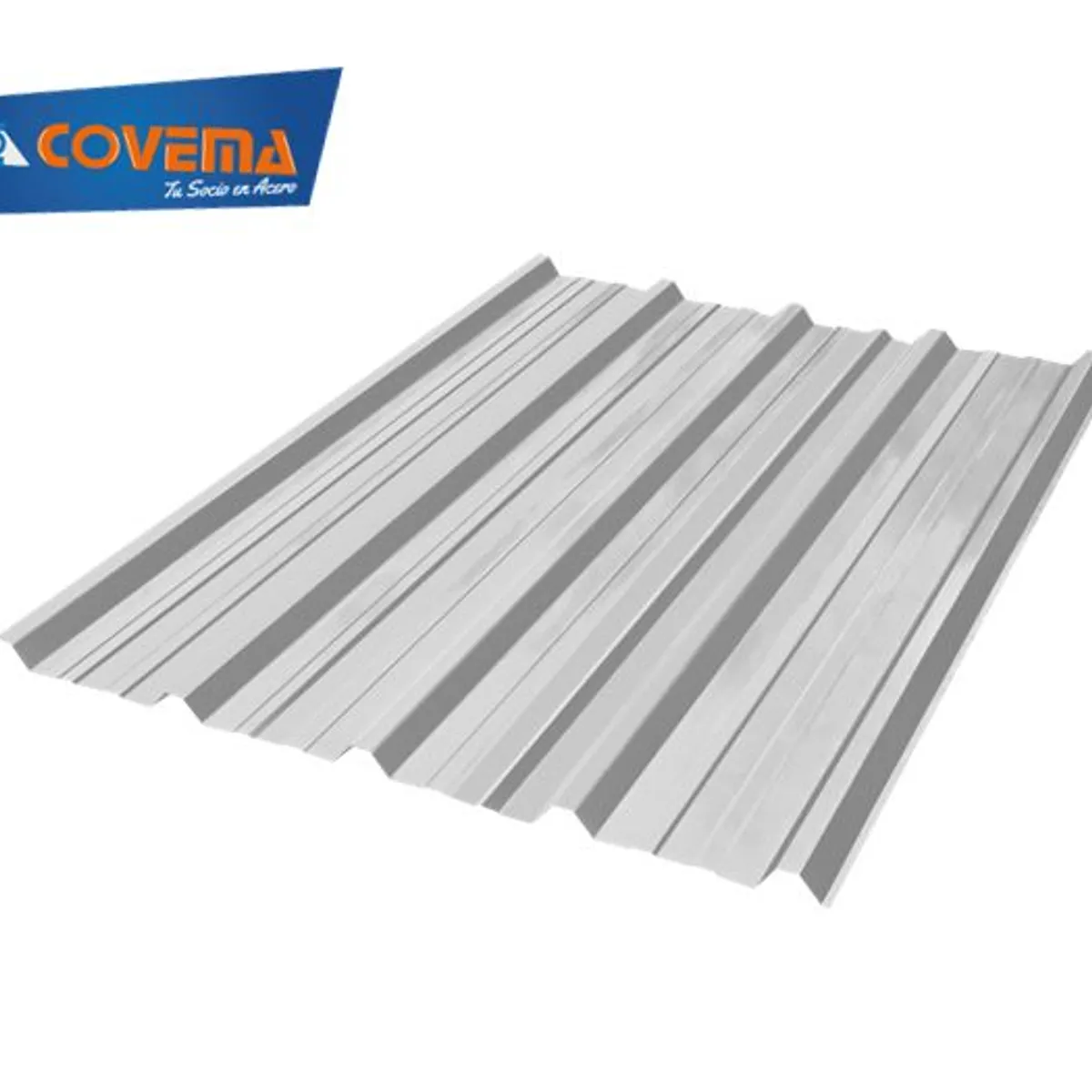 COVEMA - Techo Aluzinc TR5 - 1.08 mts x 3.60 mts x 0.30 mm