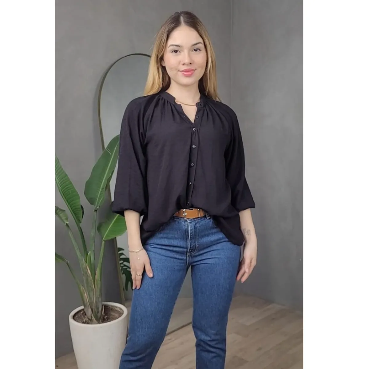 LINO - Blusa de dama modelo Rosaura