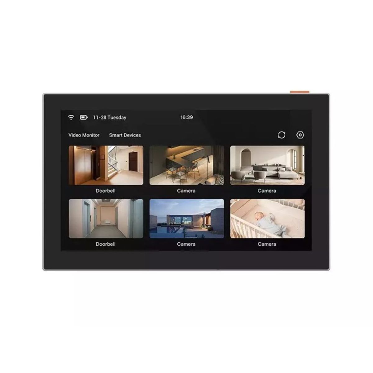 EZVIZ - EZVIZ - Pantalla Táctil SD7 Smart Home - Negro